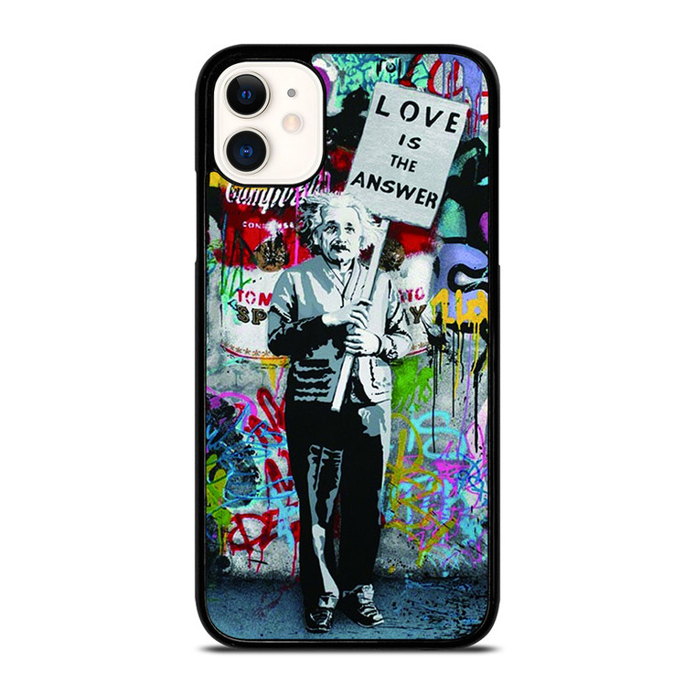 BANKSY EINSTEIN iPhone 11 Case