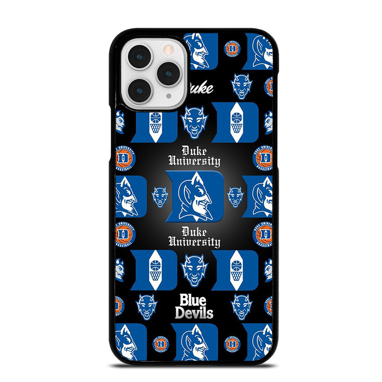 DUKE BLUE DEVILS LOGO BASKETBALL COLLAGE iPhone 11 Pro Case