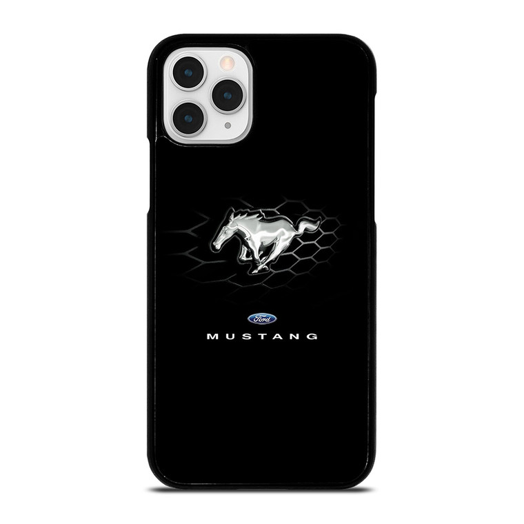 FORD MUSTANG LOGO BLACK iPhone 11 Pro Case FORD MUSTANG LOGO BLACK iPhone 11 Pro Case