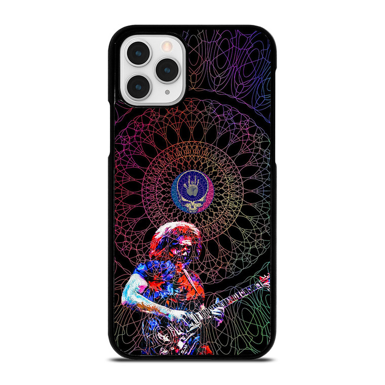 GRATEFUL DEAD JERRY GARCIA GUITAR ART GLASS iPhone 11 Pro Case