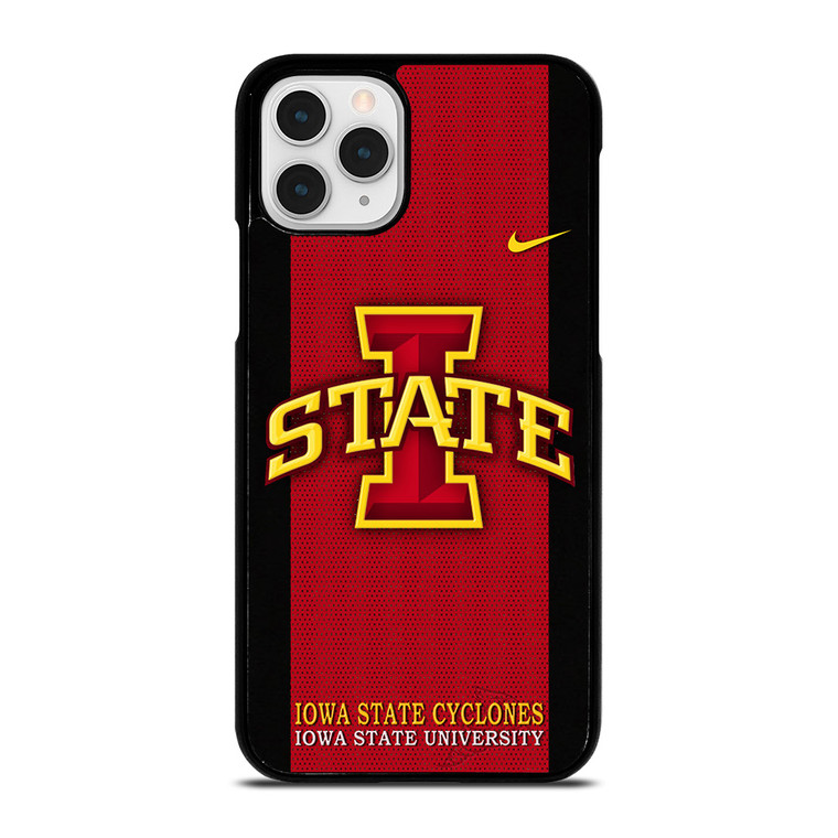 IOWA STATE CYCLONES INITIAL UNIVERSITY TEAM LOGO iPhone 11 Pro Case