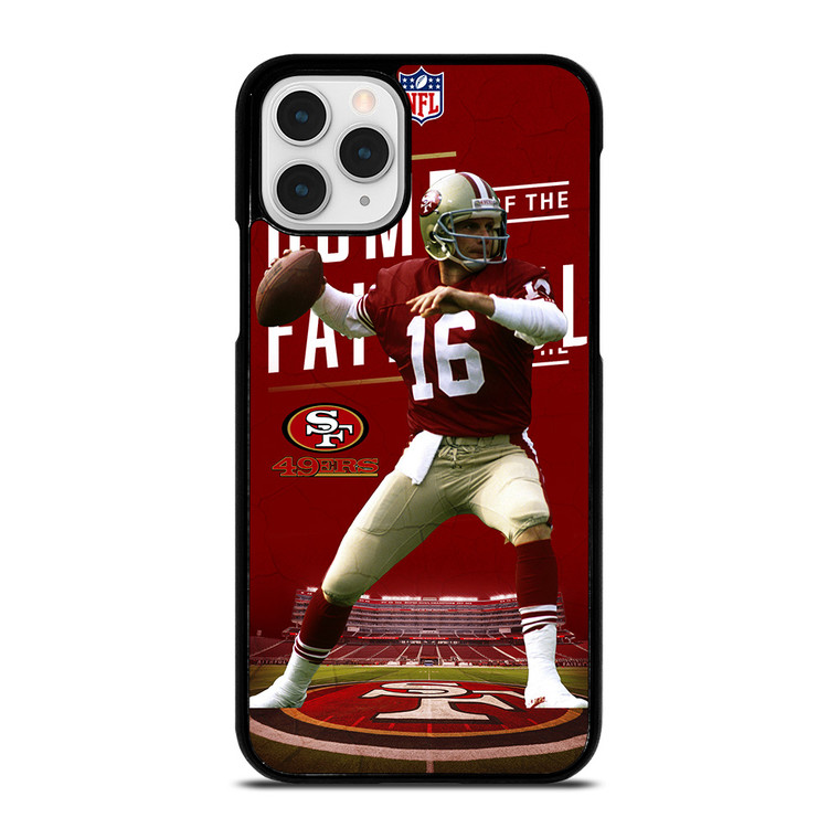 JOE MONTANA 16 SF SAN FRANCISCO 49ERS iPhone 11 Pro Case