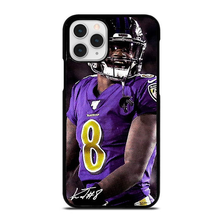 LAMAR JACKSON BALTIMORE RAVENS SIGNATURE iPhone 11 Pro Case