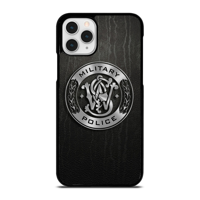 SMITH AND WESSON MILITARY POLICE METAL LOGO iPhone 11 Pro Case
