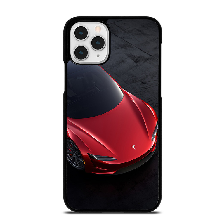 TESLA RED ELECTRIC CAR iPhone 11 Pro Case