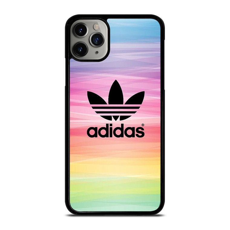 ADIDAS SHOES LOGO RAINBOW iPhone 11 Pro Max Case