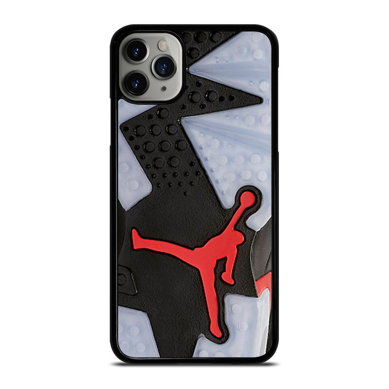 AIR JORDAN BLACK RED SOLE iPhone 11 Pro Max Case