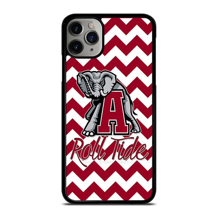 ALABAMA CRIMSON TIDE STRIP ROLL iPhone 11 Pro Max Case