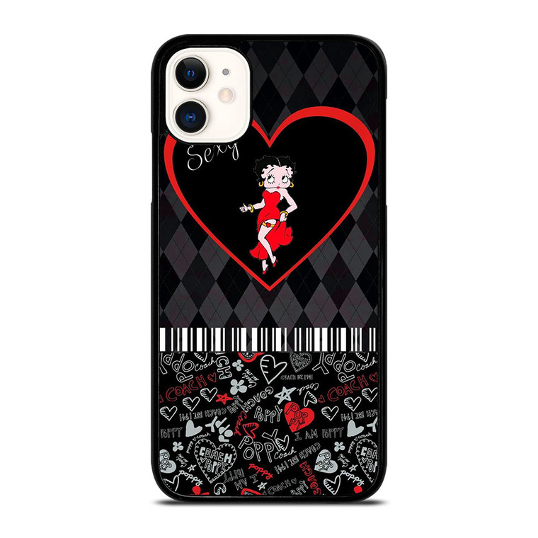 BETTY BOOP SEXY 2 iPhone 11 Case