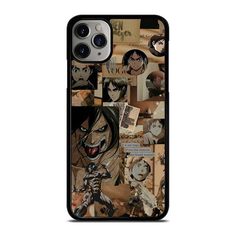 ATTACK ON TITAN WAR ANIME MANGA iPhone 11 Pro Max Case