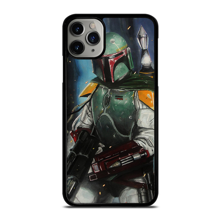 BOBA FETT STAR WARS ART iPhone 11 Pro Max Case