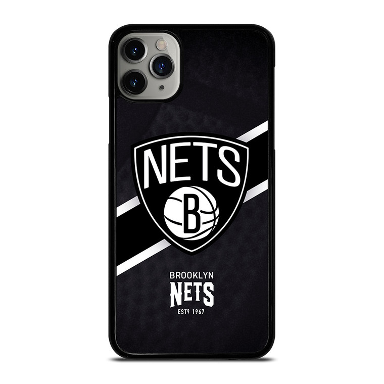 BROOKLYN NETS BASKETBAL TEAM LOGO EST 1967 iPhone 11 Pro Max Case