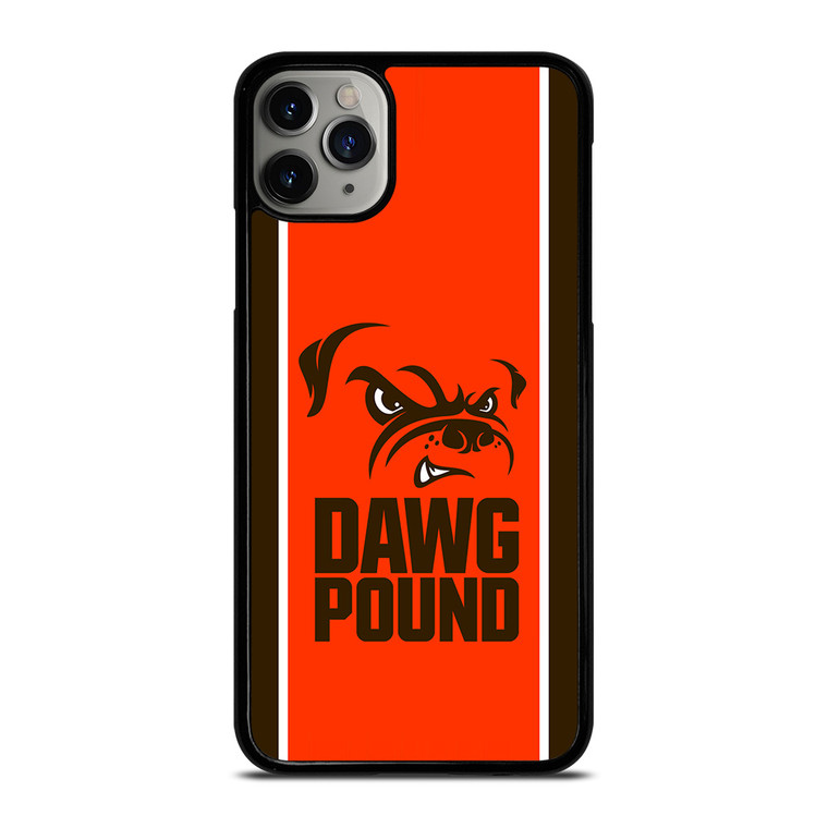 CLEVELAND BROWNS DAWG POUND LOGO iPhone 11 Pro Max Case