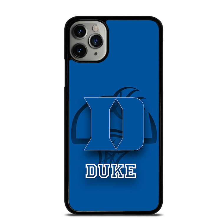DUKE BLUE DEVILS LOGO UNIVERSITY BASKETBALL 2 iPhone 11 Pro Max Case