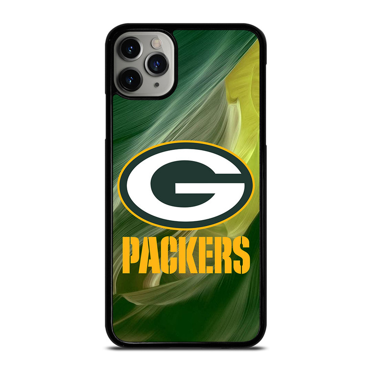 GREEN BAY PACKERS ART FOOTBALL iPhone 11 Pro Max Case