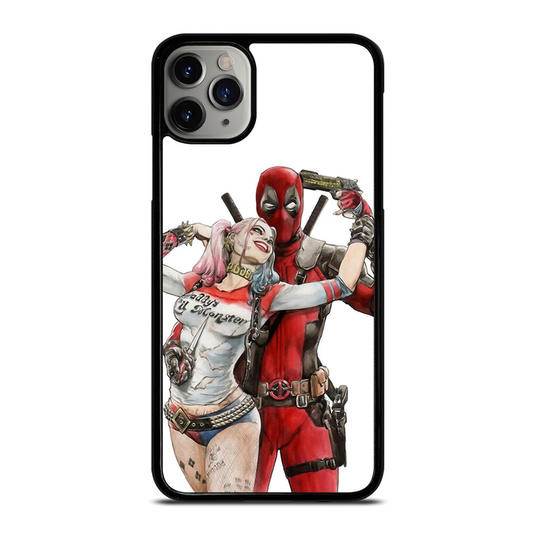 ICONIC DEADPOOL HARLEY QUINN iPhone 11 Pro Max Case