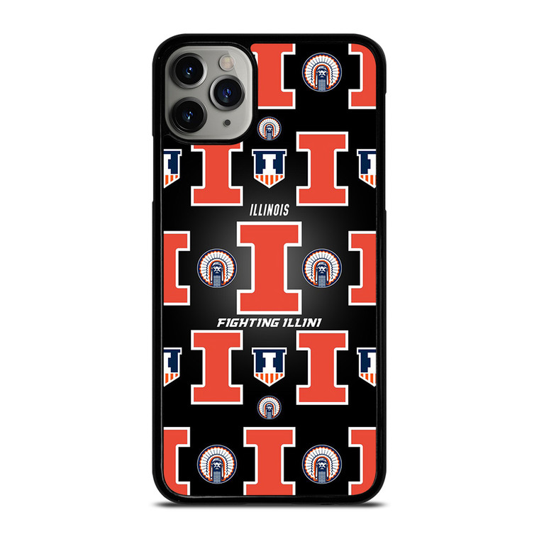 ILLINOIS FIGHTING ILLINI LOGO iPhone 11 Pro Max Case