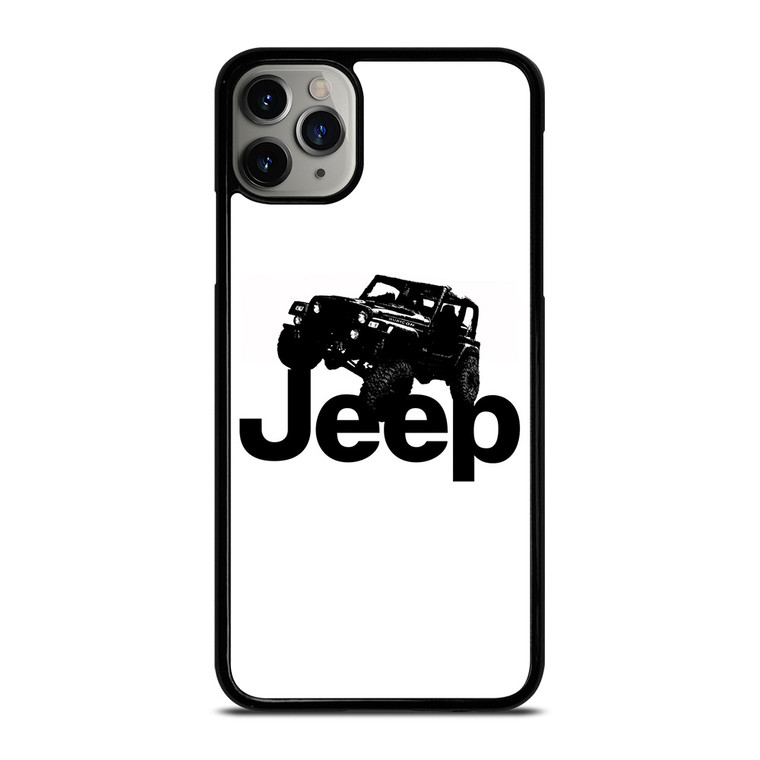 JEEP BLACK LOGO iPhone 11 Pro Max Case