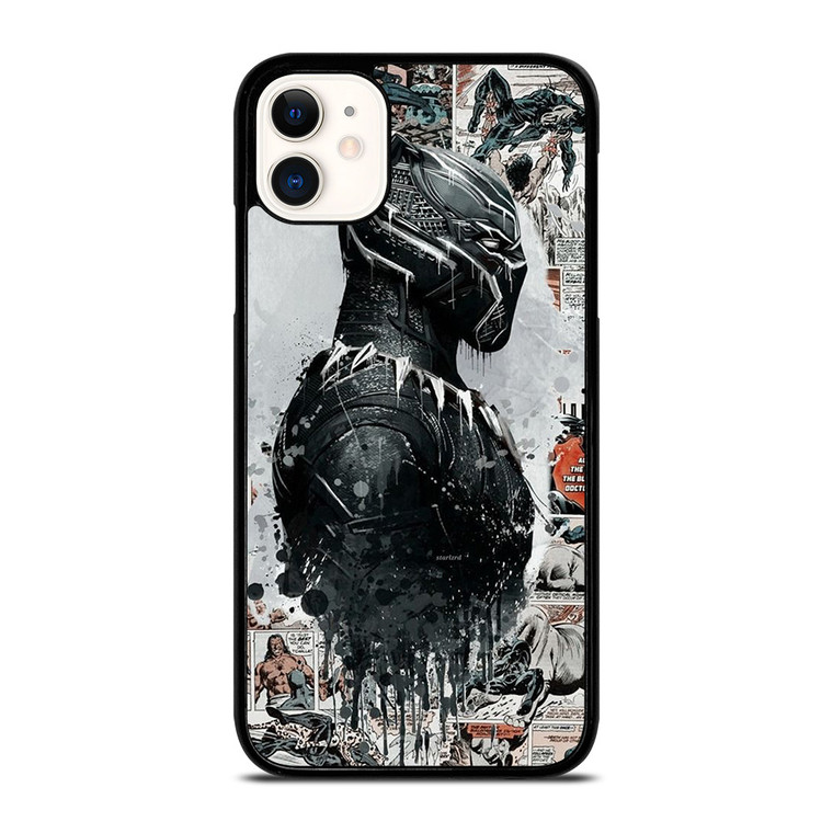 BLACKPANTHER COLLAGE COMIC iPhone 11 Case BLACKPANTHER COLLAGE COMIC iPhone 11 Case
