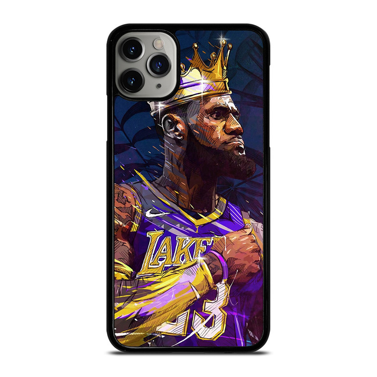 KING LEBRON JAMES LA LAKERS 23 iPhone 11 Pro Max Case KING LEBRON JAMES LA LAKERS 23 iPhone 11 Pro Max Case