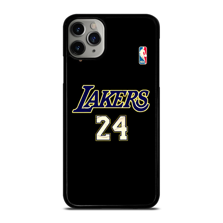 KOBE BRYANT LA LAKERS NBA NUMBER PLAYER iPhone 11 Pro Max Case