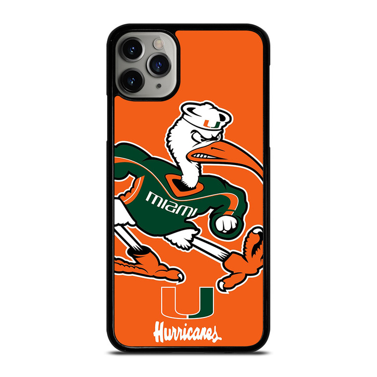 MIAMI HURRICANES FOOTBALL MASCOT iPhone 11 Pro Max Case