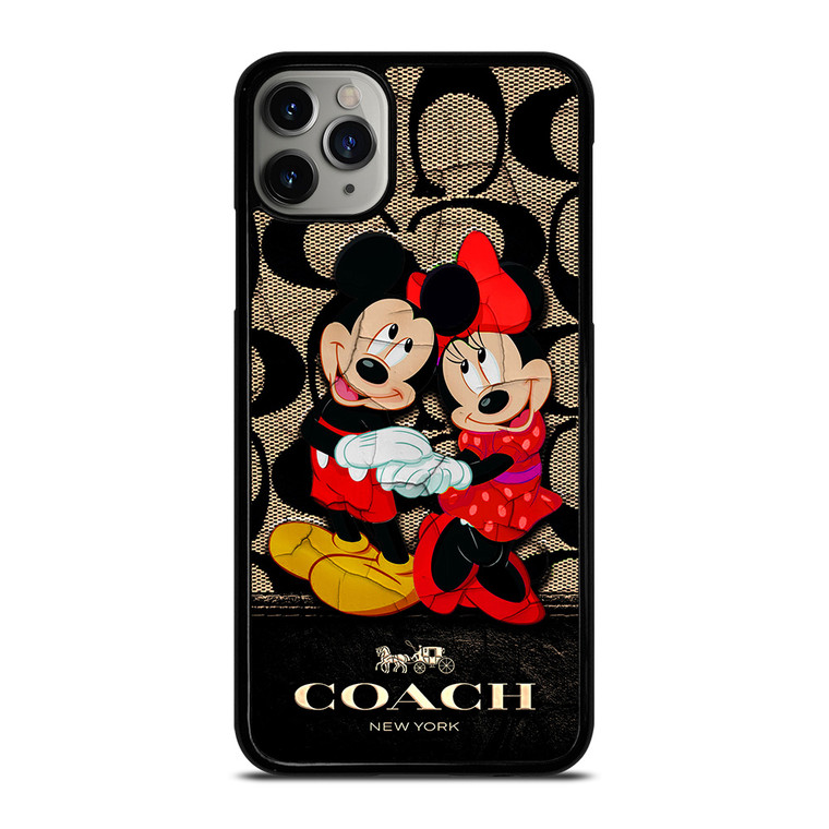MICKEY MINNIE MOUSE COACH NEW YORK iPhone 11 Pro Max Case