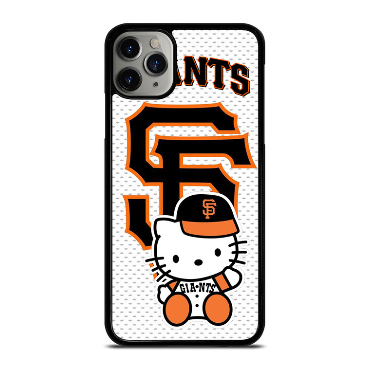 SAN FRANCISCO GIANTS MLB HELLO KITTY iPhone 11 Pro Max Case