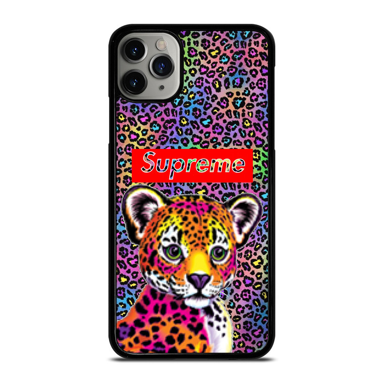 SUPREME LISA FRANK LEOPARD iPhone 11 Pro Max Case