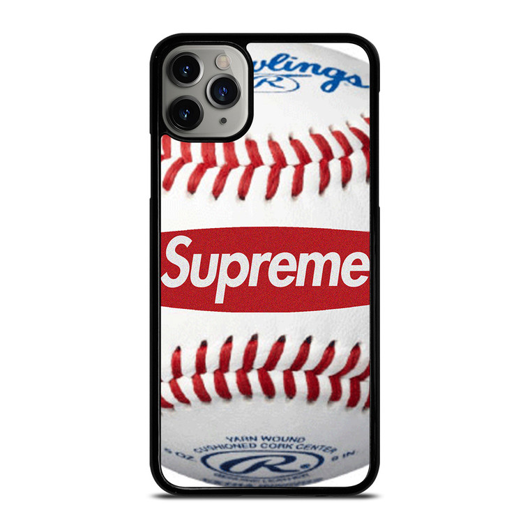 SUPREME RAWLING BASEBALL iPhone 11 Pro Max Case