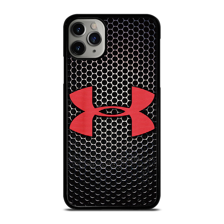 UNDER ARMOUR BLACK SYMBOL RED iPhone 11 Pro Max Case