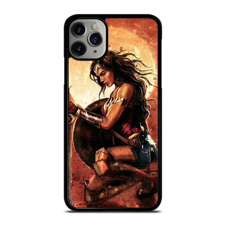 WONDER WOMAN SUPER HERO DC ART iPhone 11 Pro Max Case WONDER WOMAN SUPER HERO DC ART iPhone 11 Pro Max Case