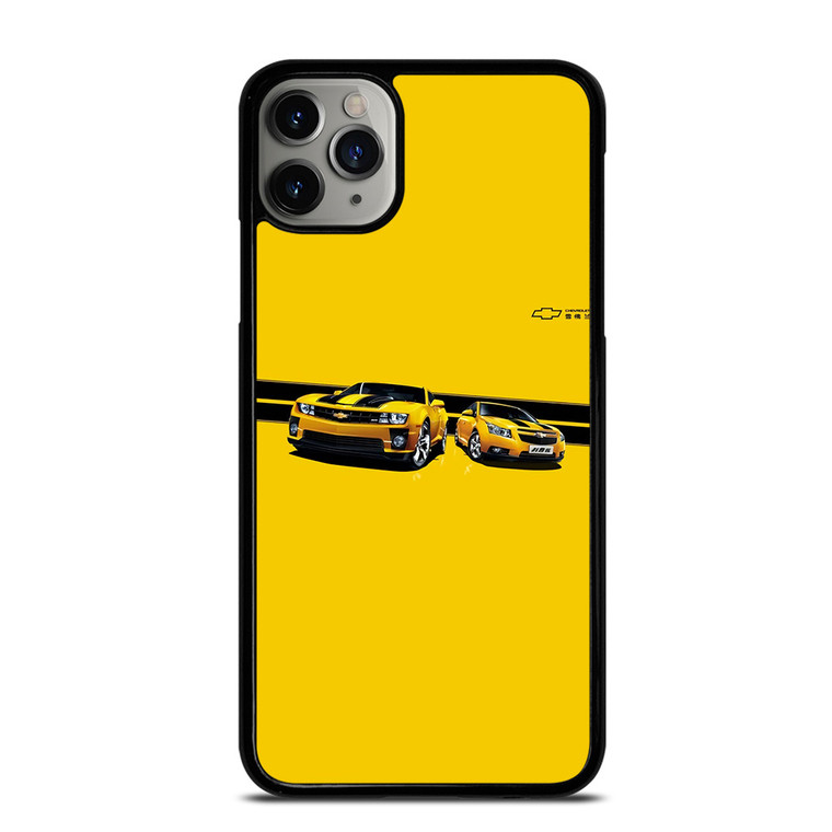 YELLOW CHEVY CAMARO iPhone 11 Pro Max Case YELLOW CHEVY CAMARO iPhone 11 Pro Max Case