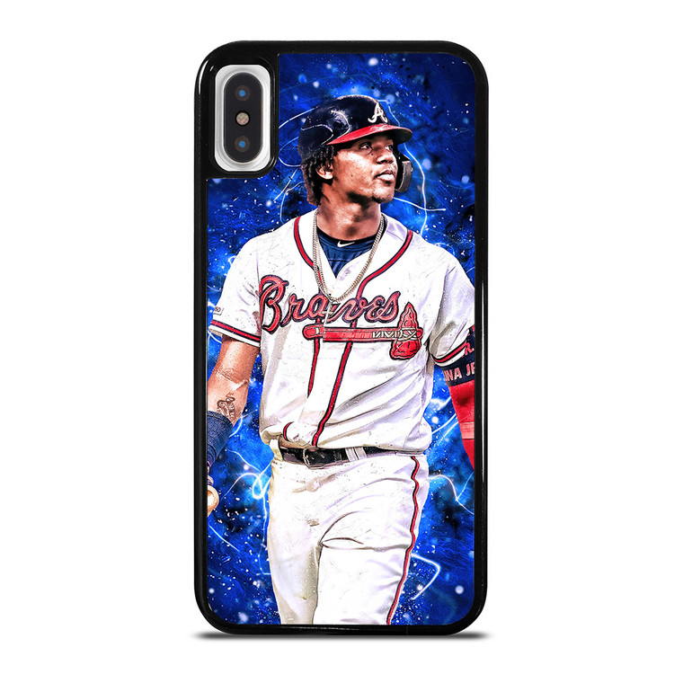 ACUNA JR ATLANTA BRAVES ART MLB iPhone X / XS Case