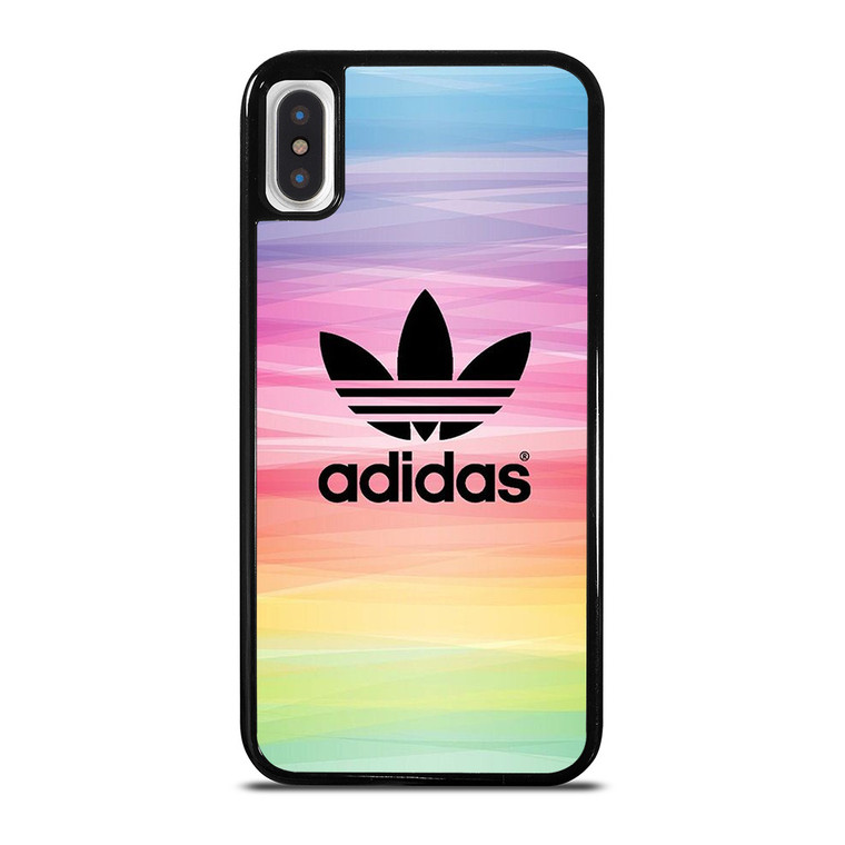 ADIDAS SHOES LOGO RAINBOW iPhone X / XS Case