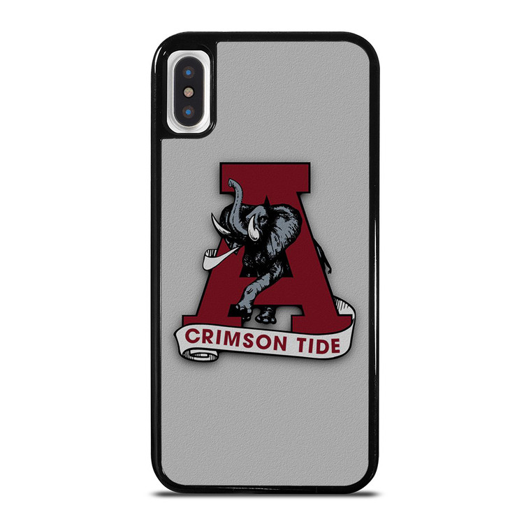ALABAMA CRIMSON TIDE LOGO INITIAL iPhone X / XS Case