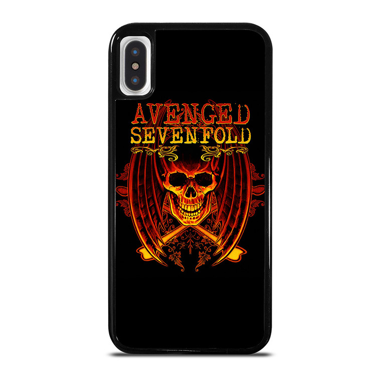 AVENGED SEVENFOLD A7X SKULL ICON iPhone X / XS Case