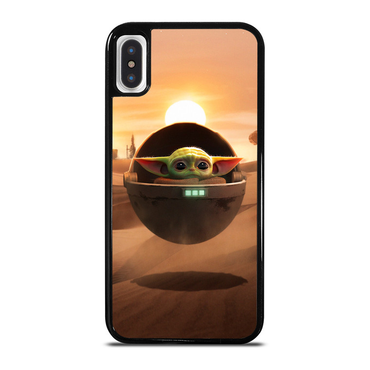 BABY YODA FLY STAR WARS iPhone X / XS Case