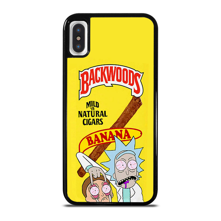 BACKWOODS RICK AND MORTY YELLOW iPhone X / XS Case