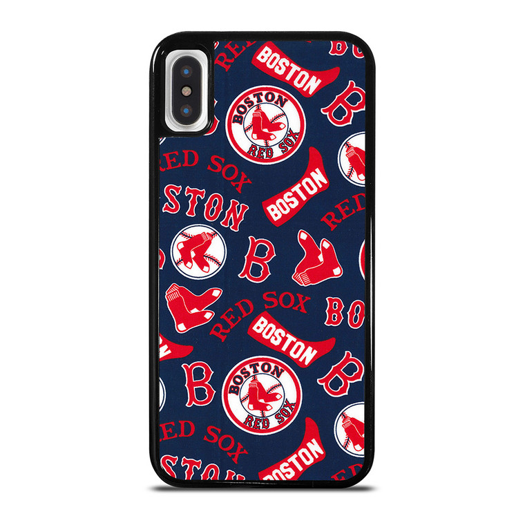 BOSTON RED SOX BASEBALL TEAM LOGO iPhone X / XS Case