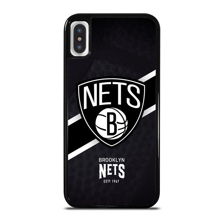 BROOKLYN NETS BASKETBAL TEAM LOGO EST 1967 iPhone X / XS Case