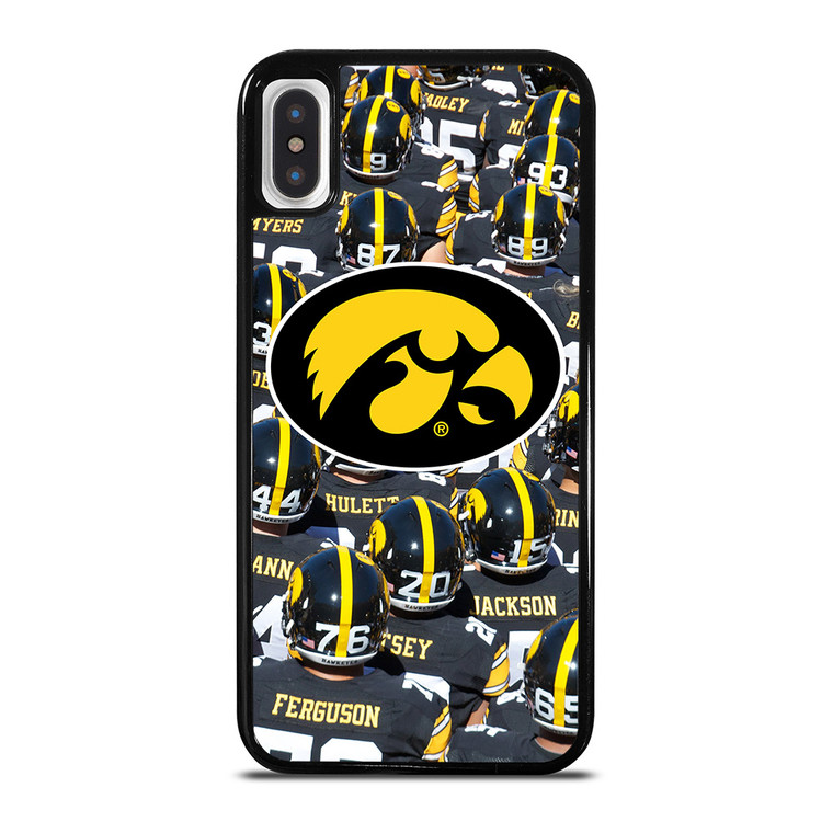 IOWA HAWKEYES COLLAGE FOOTBALL iPhone X / XS Case