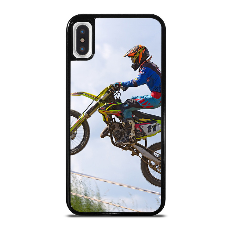 MOTOR CROSS STUNT ACTION iPhone X / XS Case