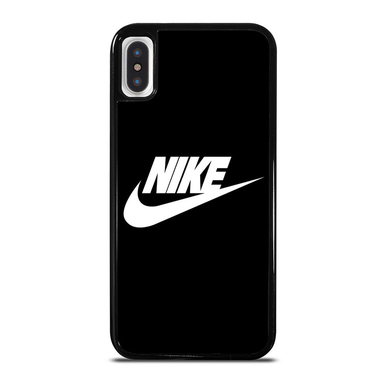 NIKE LOGO IN BLACK iPhone X / XS Case
