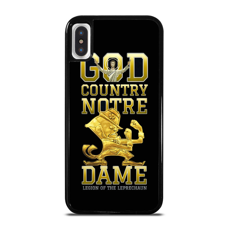 NOTRE DAME FIGHTING IRISH GOLD EDITION iPhone X / XS Case