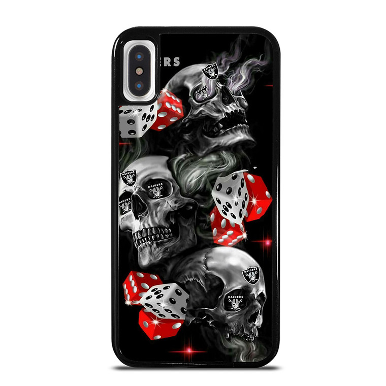 OAKLAND RAIDERS SKULL LOGO iPhone X / XS Case