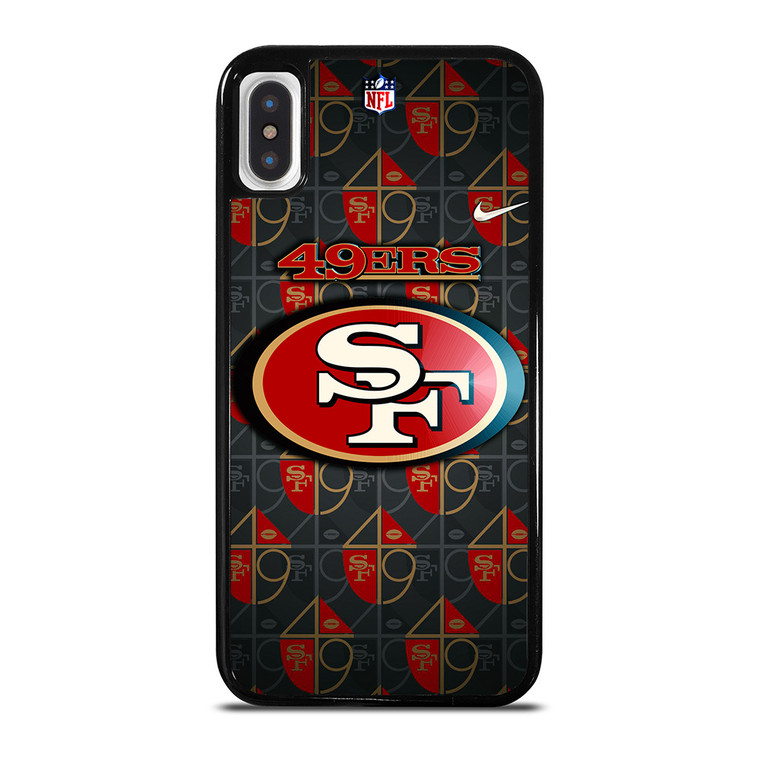 SAN FRANCISCO 49ERS NFL FOOTBALL TEAM LOGO iPhone X / XS Case