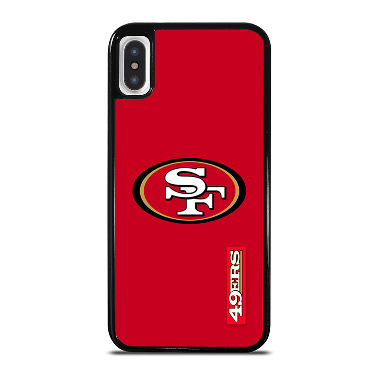 SAN FRANCISCO 49ERS SF FOOTBALL LOGO iPhone X / XS Case