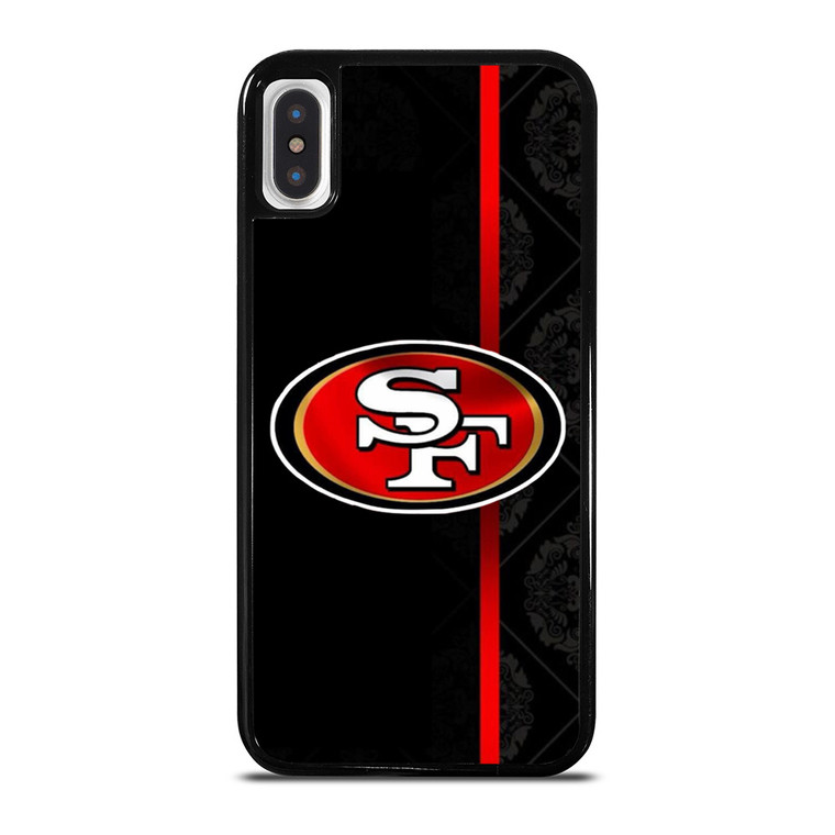 SF 49ERS SAN FRANCISCO FOOTBALL LOGO iPhone X / XS Case