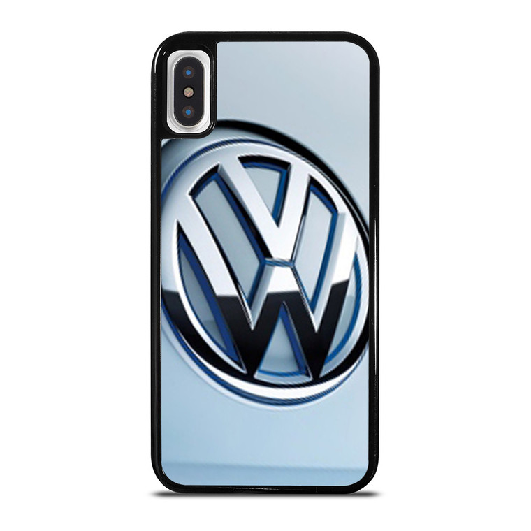 VW VOLKSWAGEN EMBLEM SILVER iPhone X / XS Case